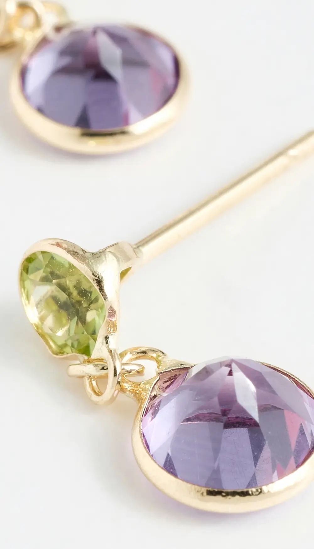 JIA JIA 18k Amethyst Sphere Drop Earrings