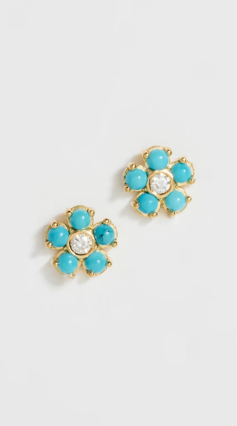 Jennifer Meyer Jewelry Mini Flower Studs
