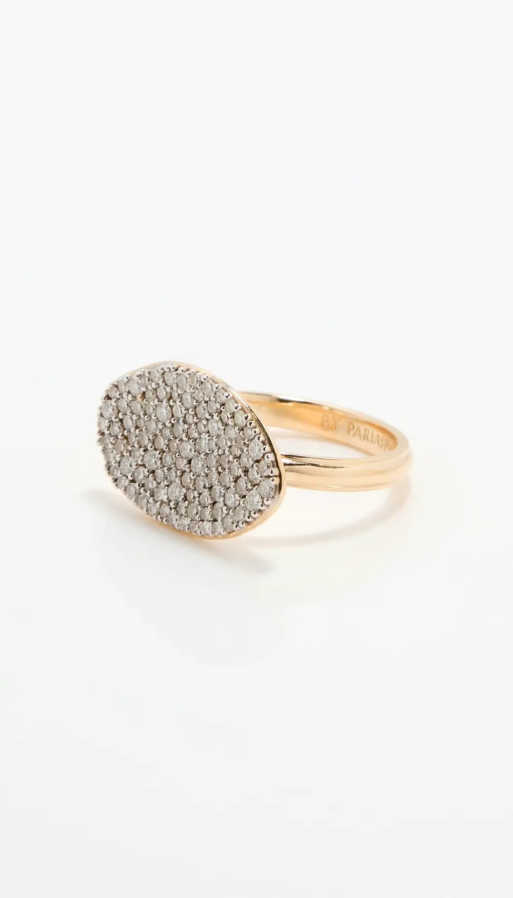 By Pariah 14k Diamond Cluster Ring