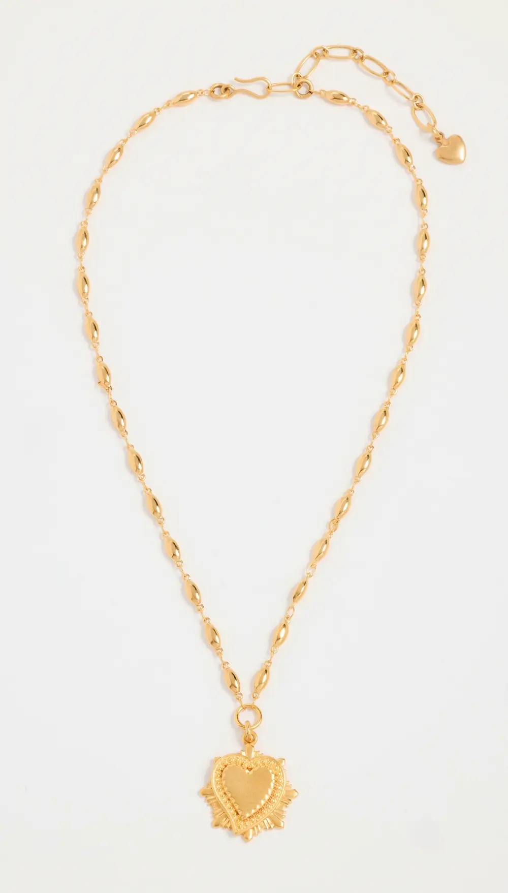 Brinker + Eliza Heart On Fire Necklace