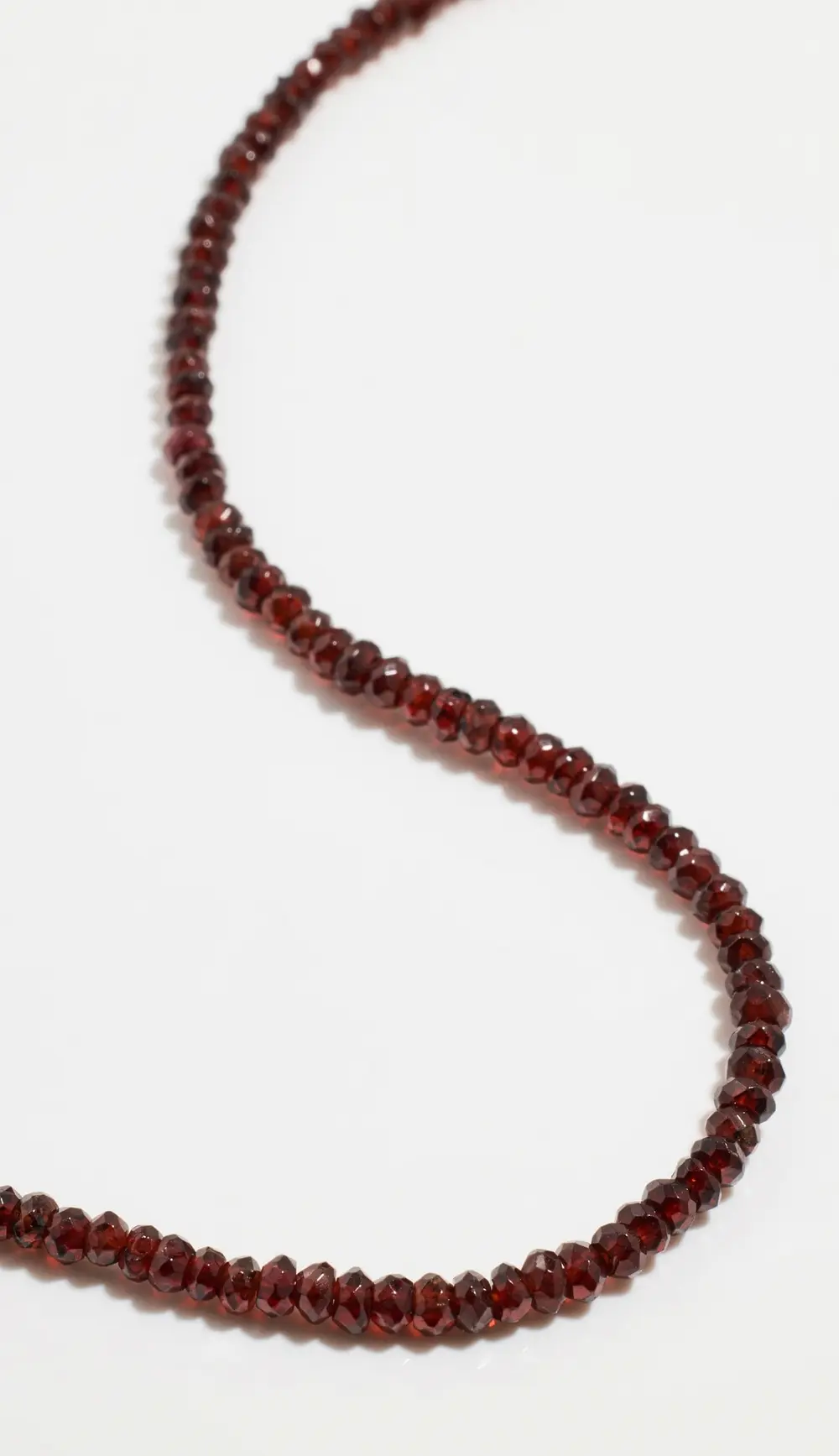 JIA JIA January Garnet Beaded Necklace