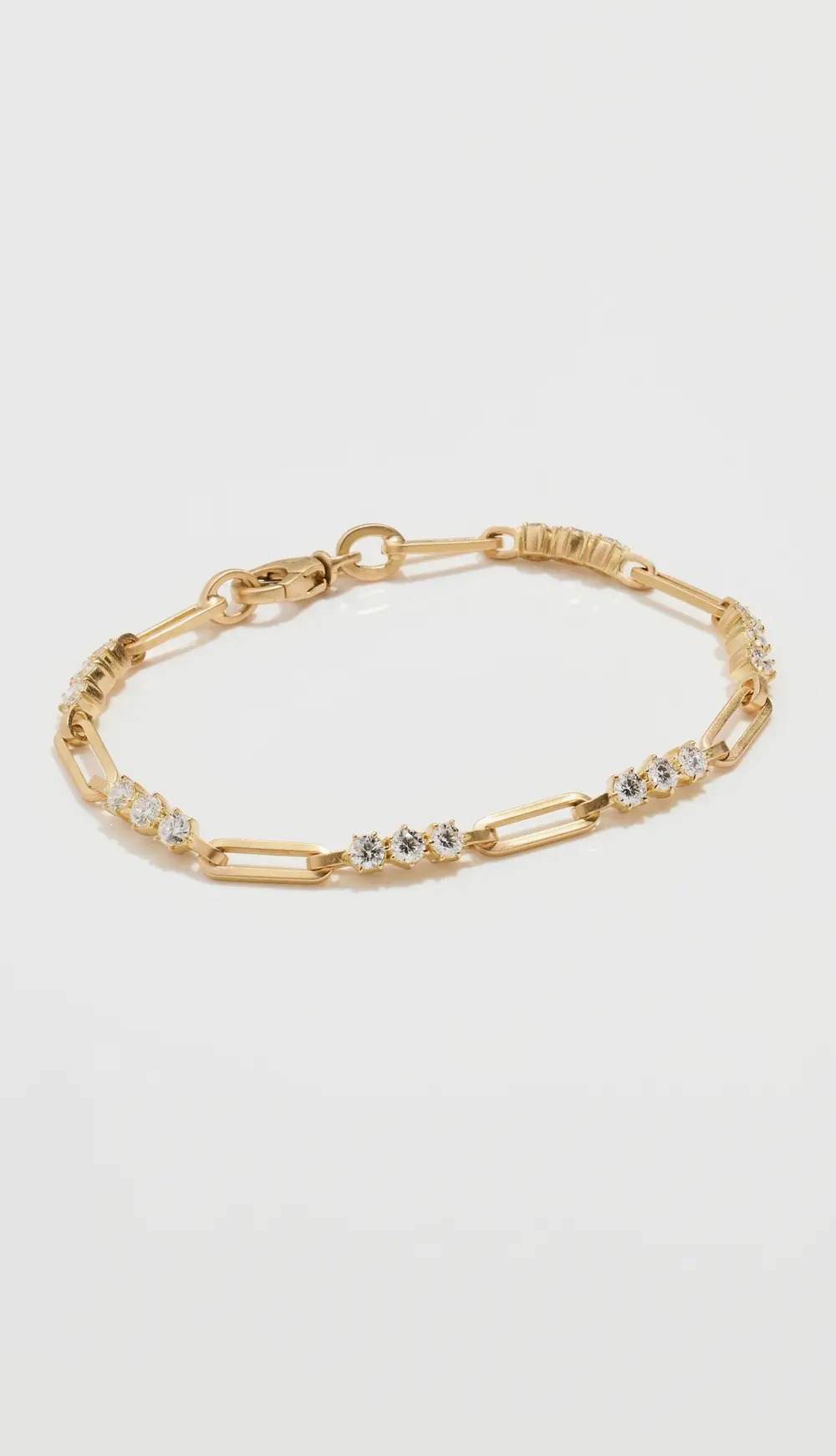 Jade Trau 18k Pia Diamond Chain Bracelet