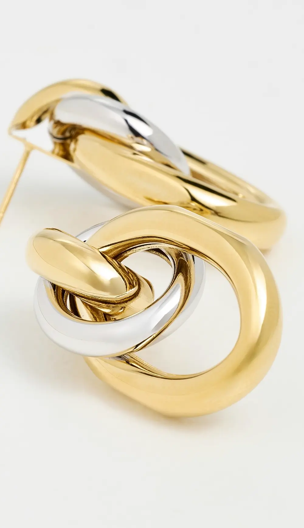 Martha Calvo Two Tone Ami Earrings