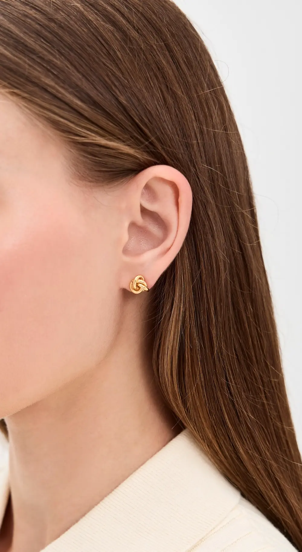 SHASHI Knot Stud Earrings