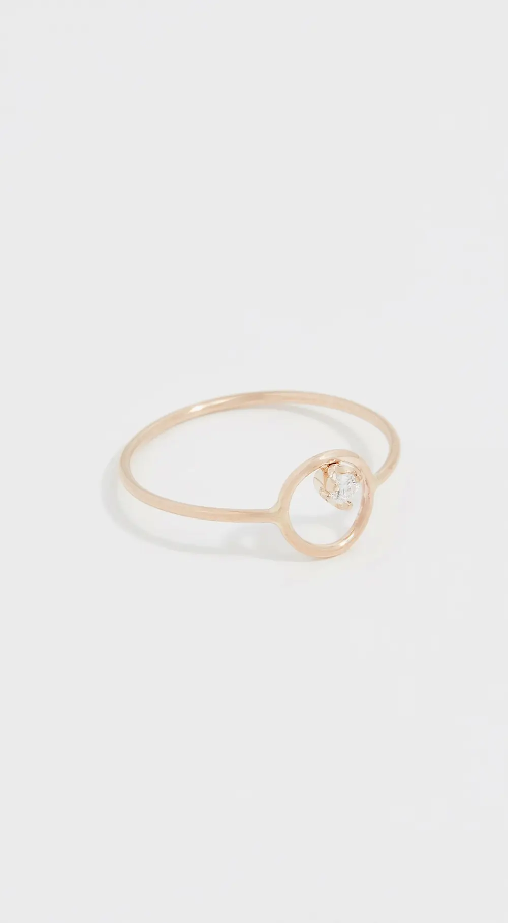 Zoe Chicco 14k Gold Paris Circle Stacking Ring