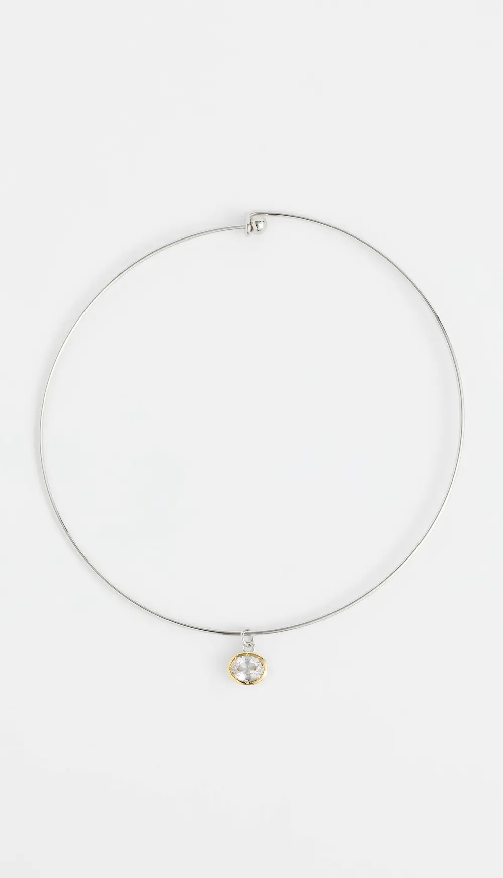 Luv Aj The Marais Pendant Silver Wire Necklace