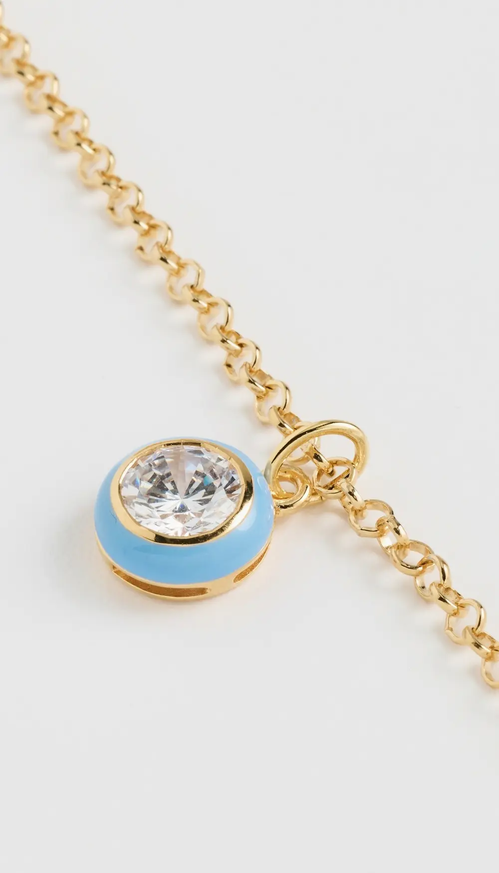 HART Enamel Bezel Necklace