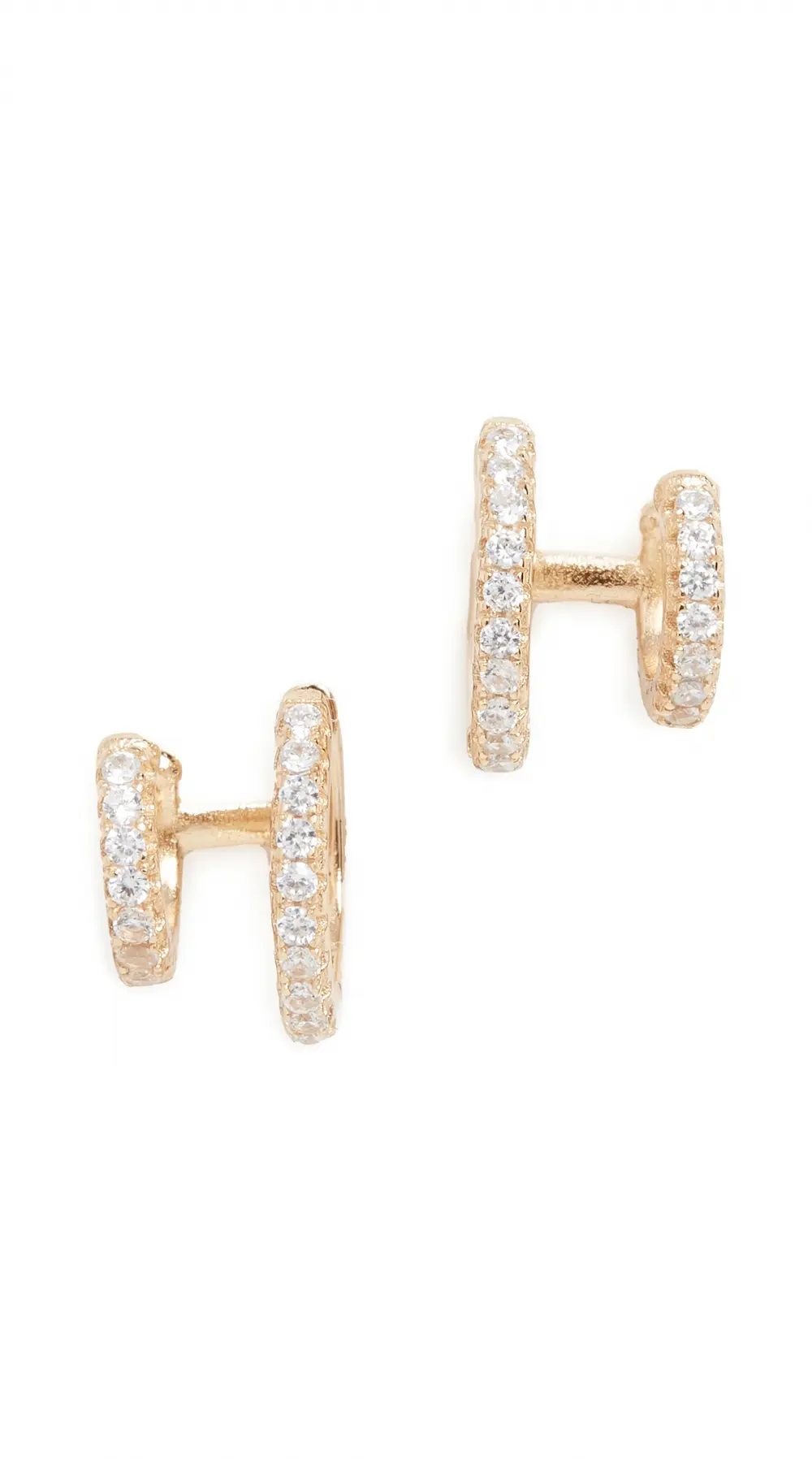 SHASHI Katerina Double Earrings