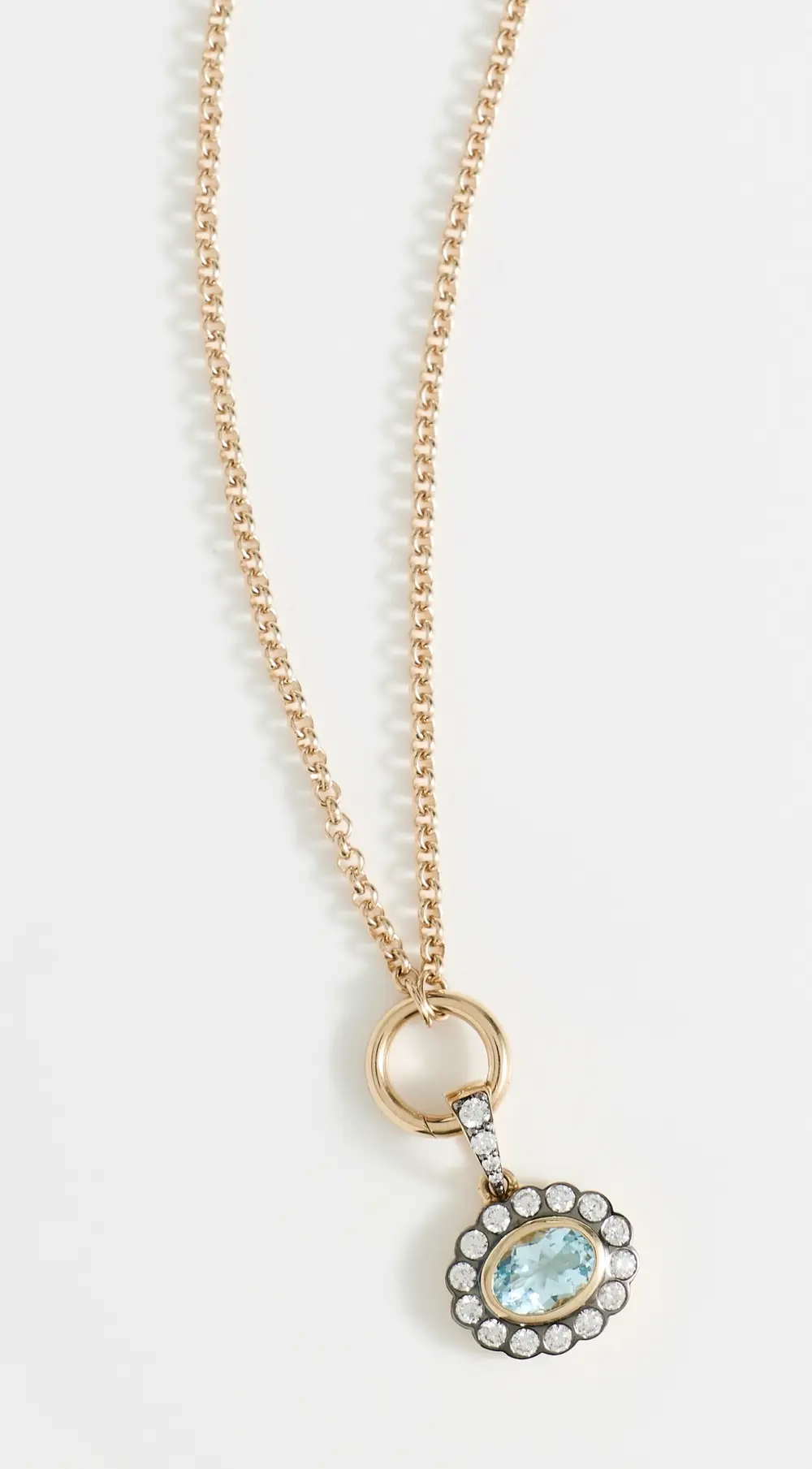 Marlo Laz 14k Lexie Charm Necklace