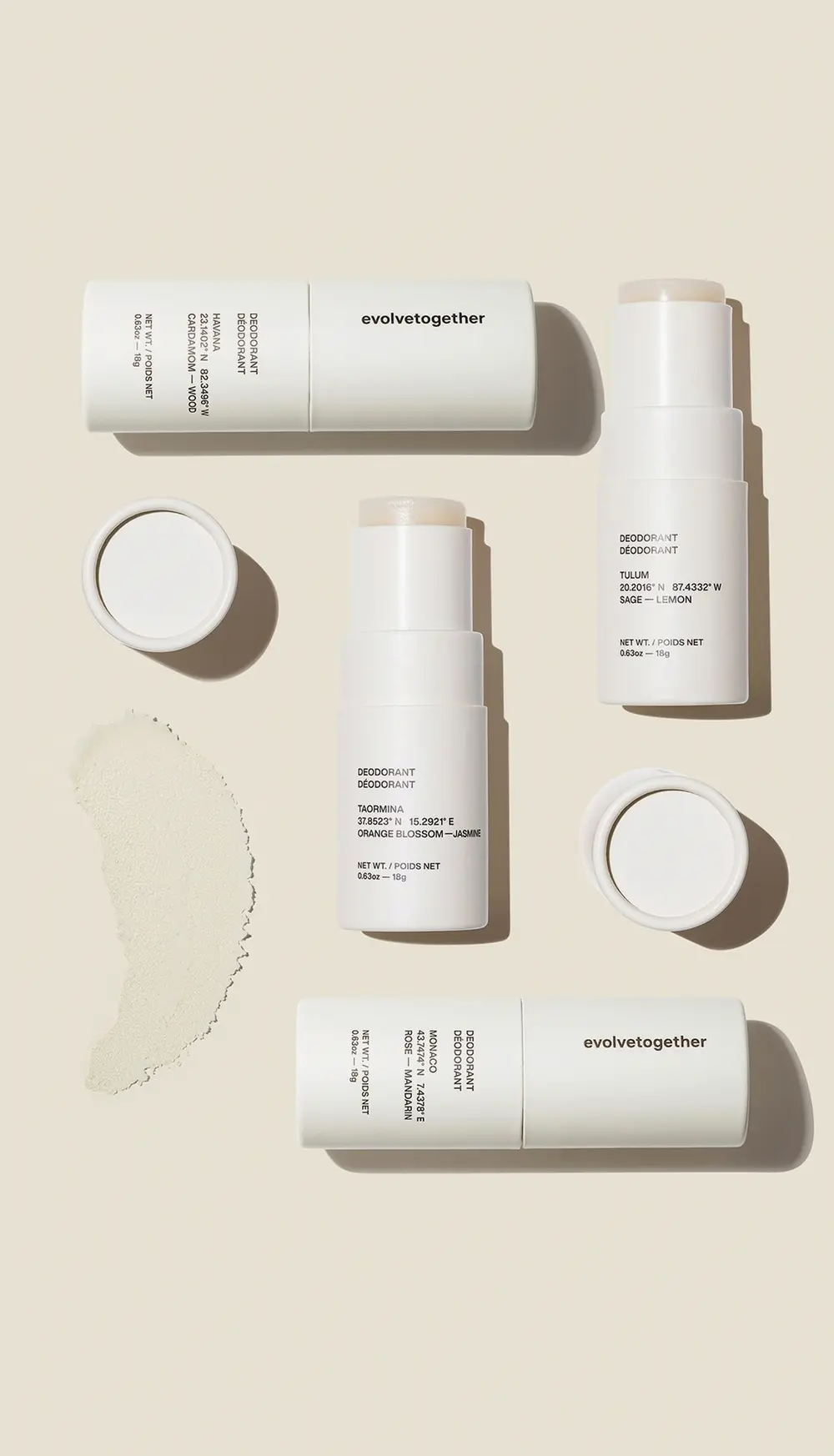 evolvetogether Deodorant Discovery Set