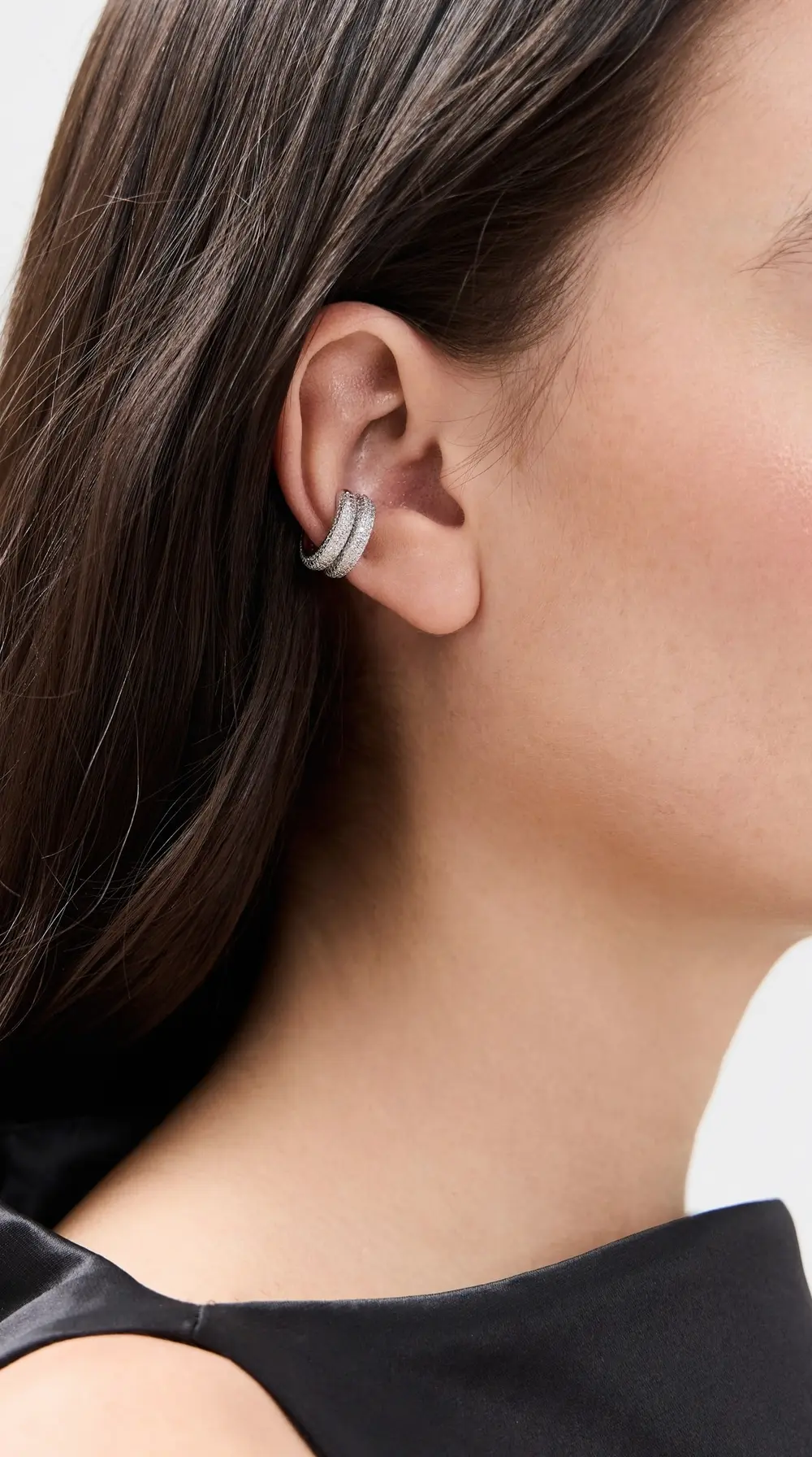 SHASHI Micro Pave Ear Cuff Set of 2