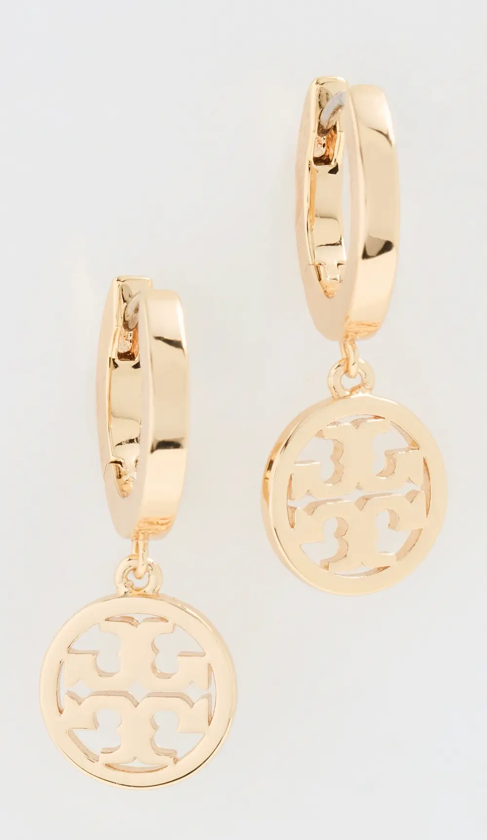 Tory Burch Icon Huggie Hoop Earrings