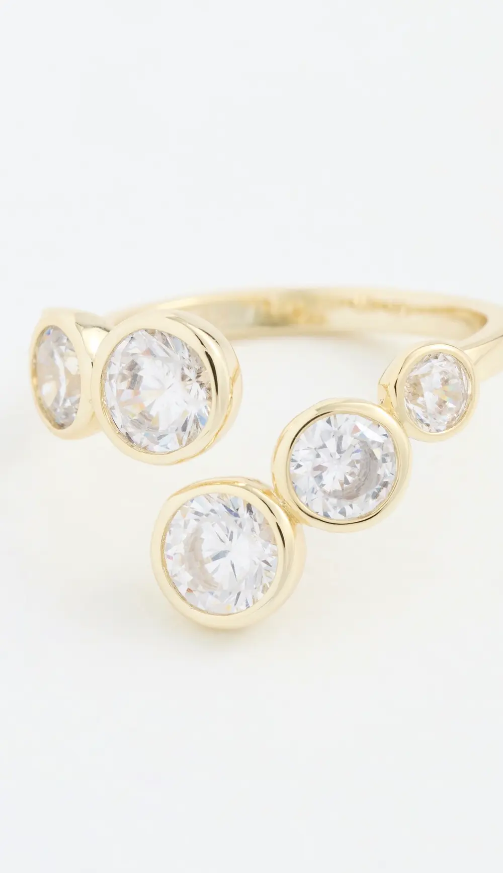 SHASHI Voluta Adjustable Ring