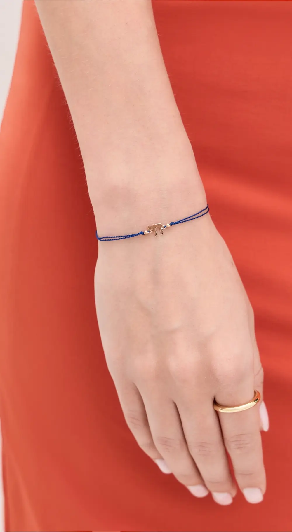 Zoe Chicco 14k Gold Midi Bitty Chai Cord Bracelet