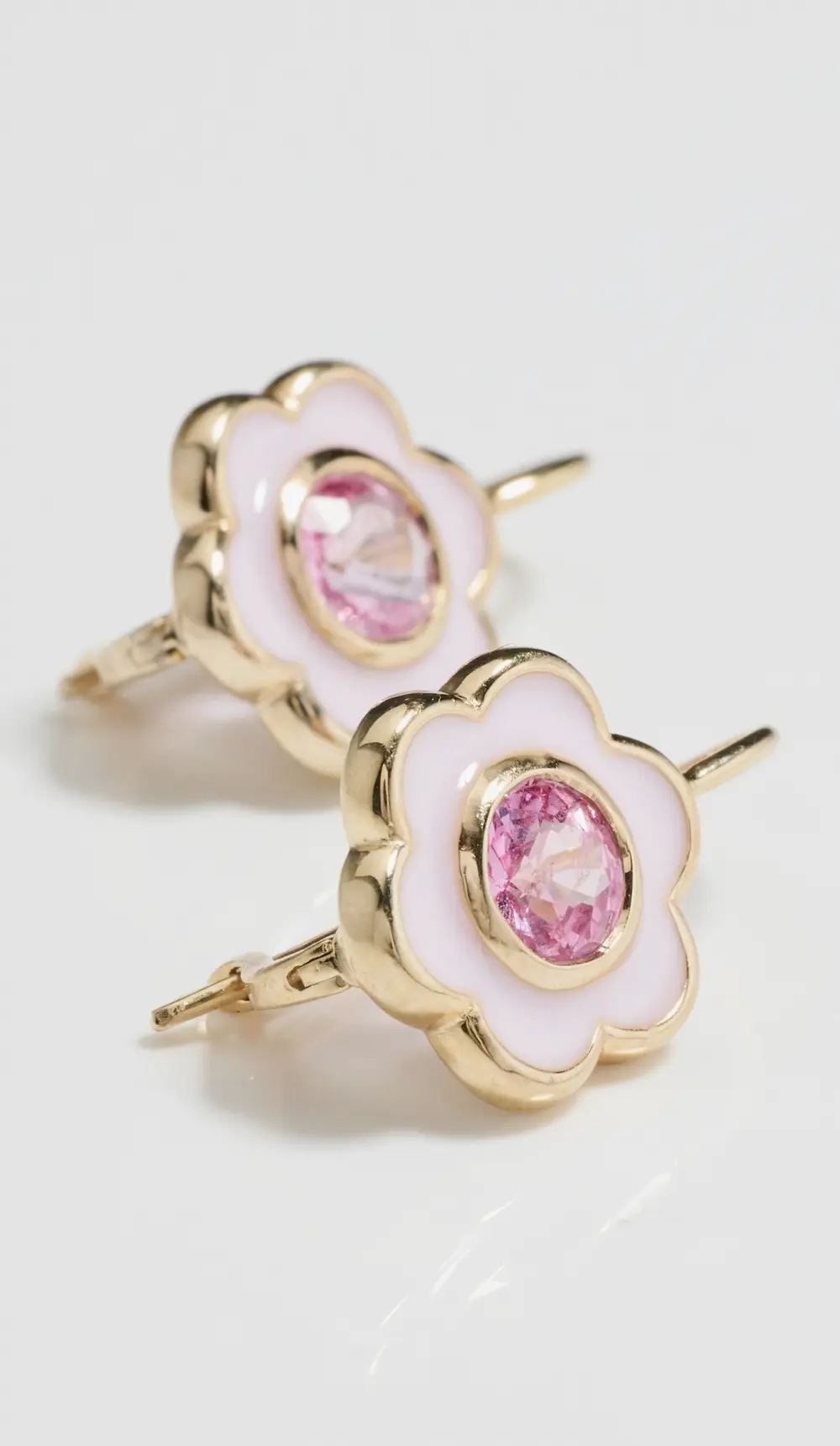 Jenna Blake Enamel Flower Earrings