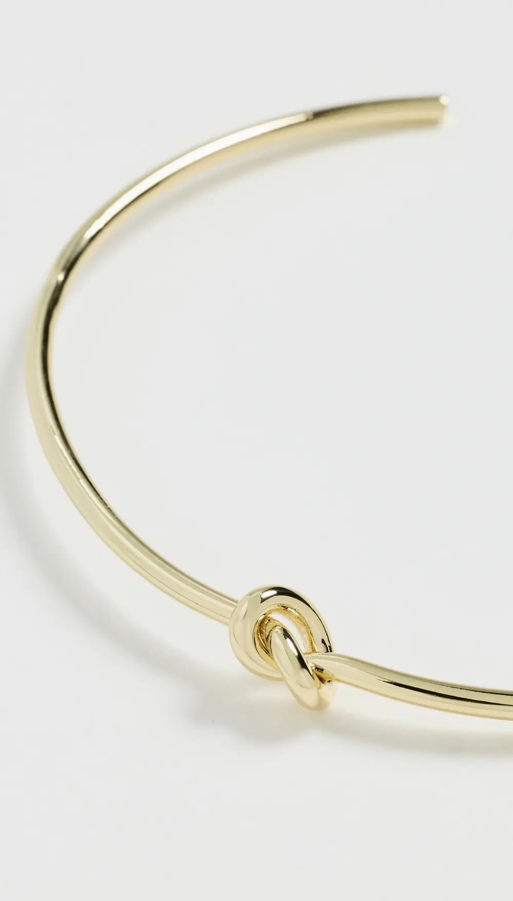 SHASHI Knot Cuff Necklace