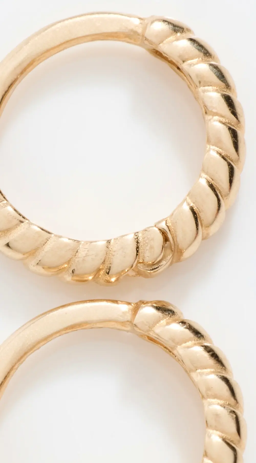 Ariel Gordon Jewelry 14k Twisted Petite Hoops