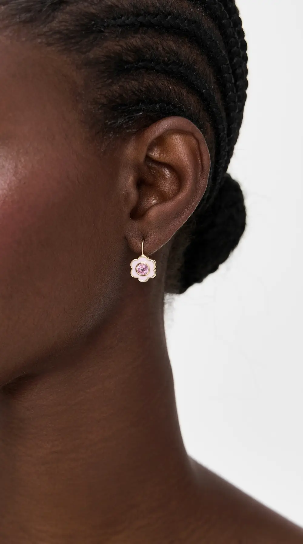 Jenna Blake Enamel Flower Earrings