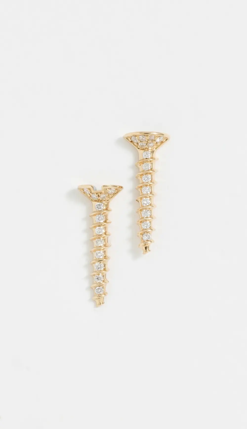 Sydney Evan 14k Long Screw Studs