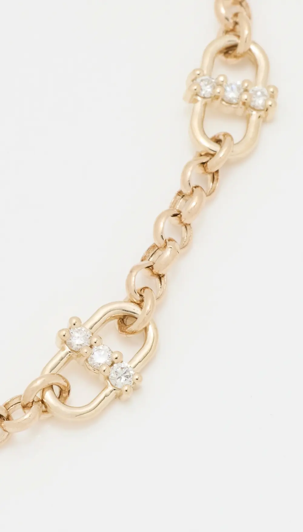 Zoe Chicco 14k Gold Medium Rolo Bracelet