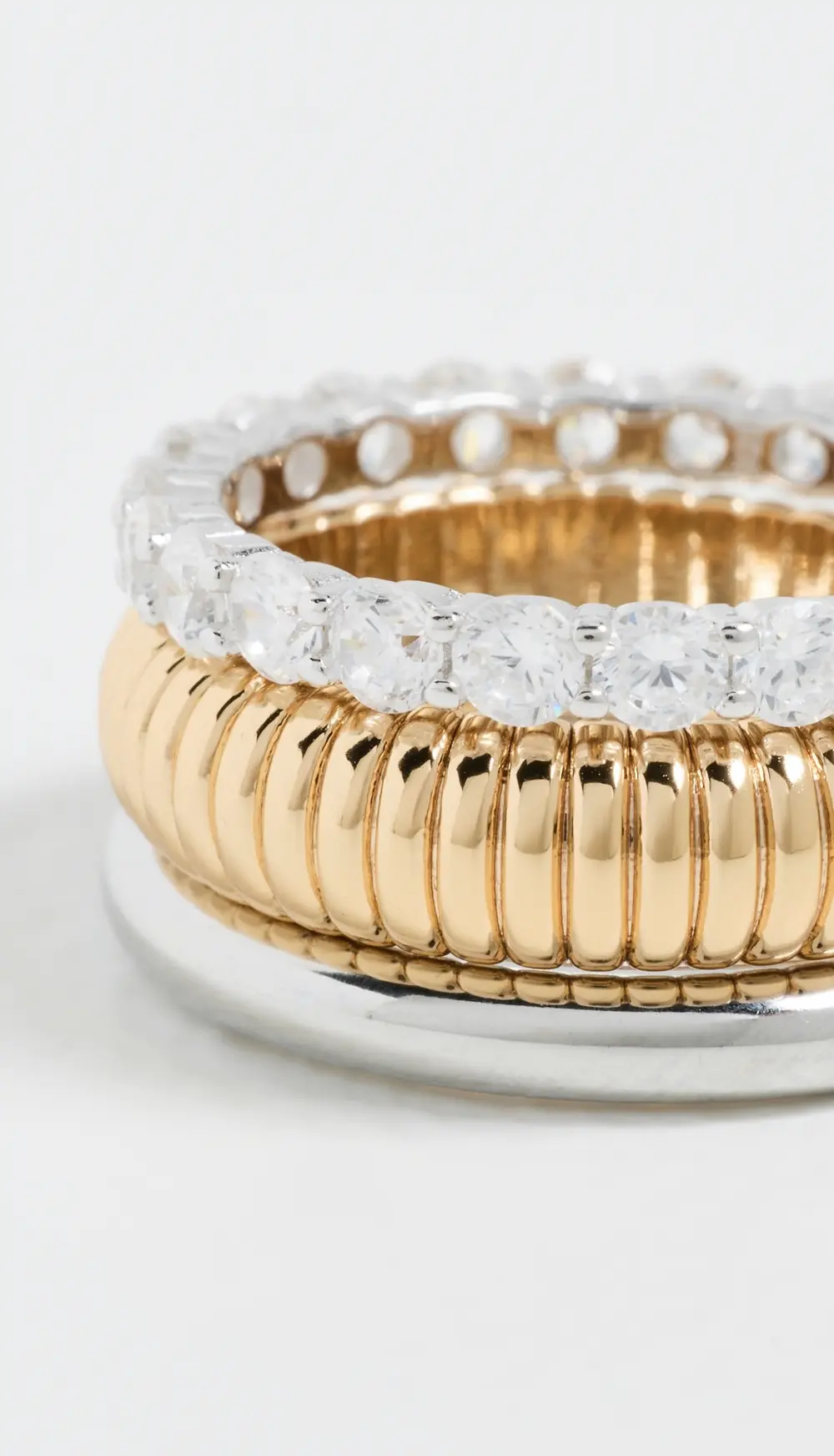 SHASHI Roux Ring Set