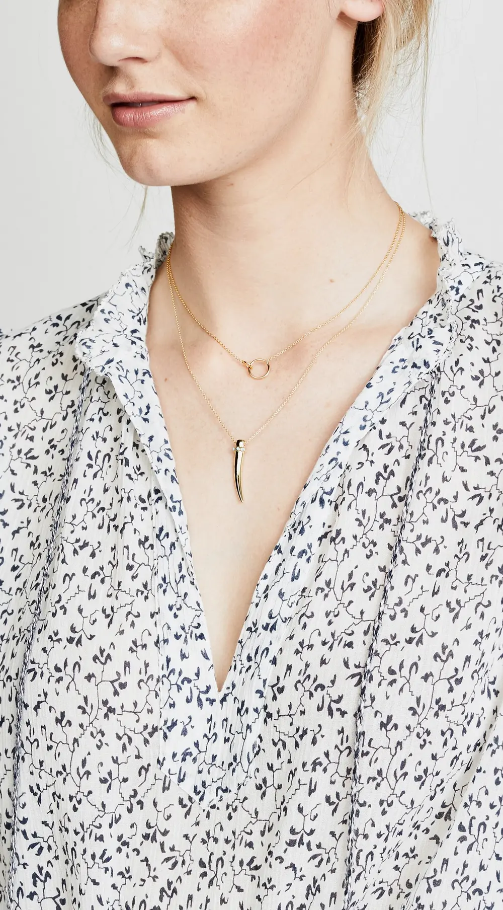 Gorjana Wilshire Charm Necklace