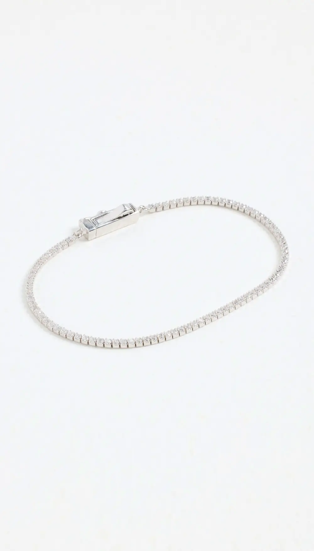 By Adina Eden Classic Thin Tennis Bracelet