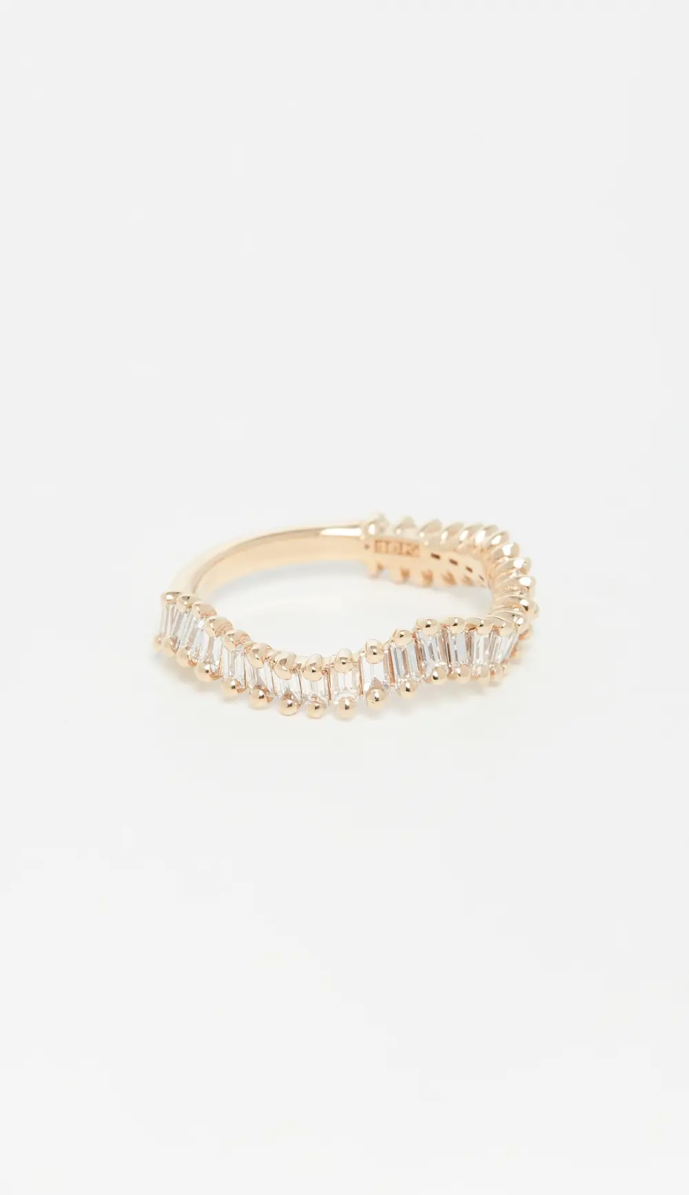 Suzanne Kalan 18k Yellow Gold Way Wave Ring