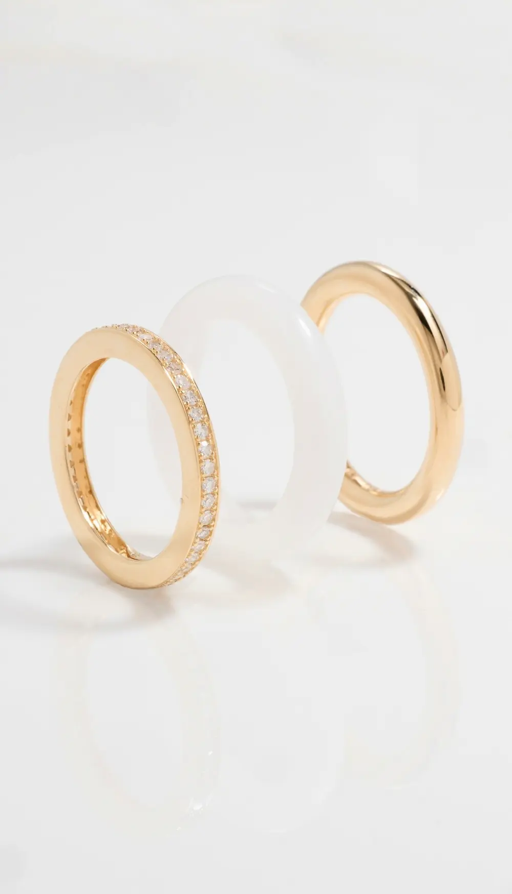 By Pariah Slim Classic Ring Stack Set