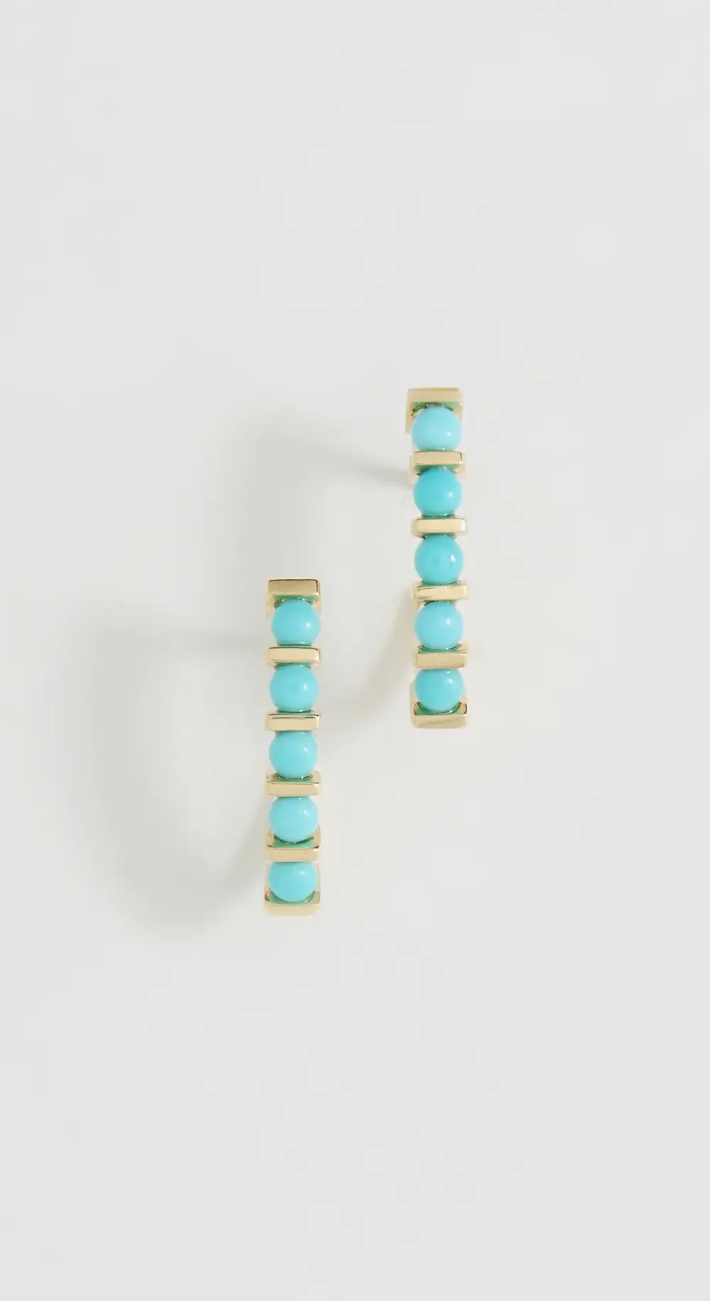 Jennifer Meyer Jewelry 18k Edith Bar Studs