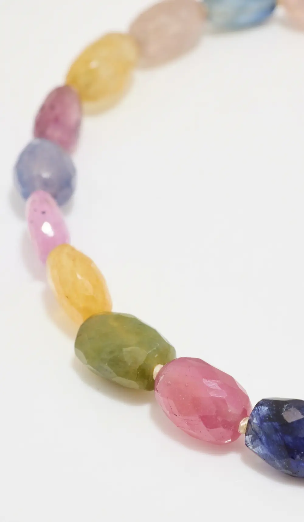 JIA JIA 14k Large Rainbow Sapphire Candy Bracelet