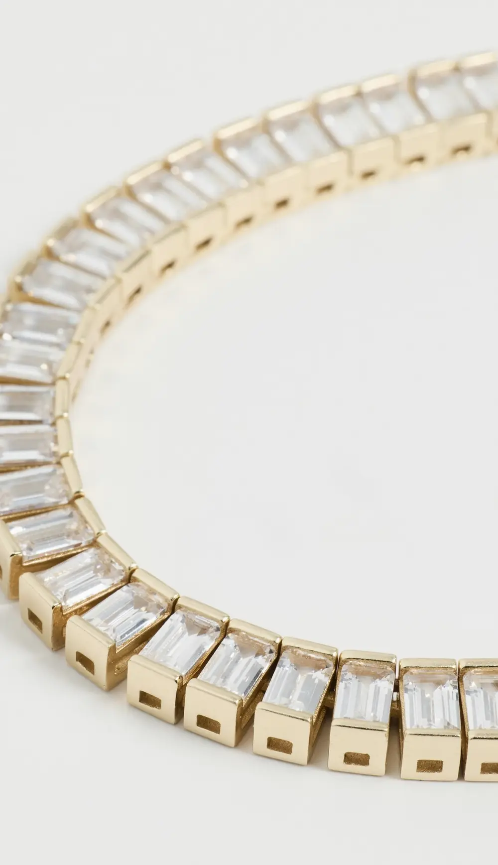 HART Baguette Tennis Necklace