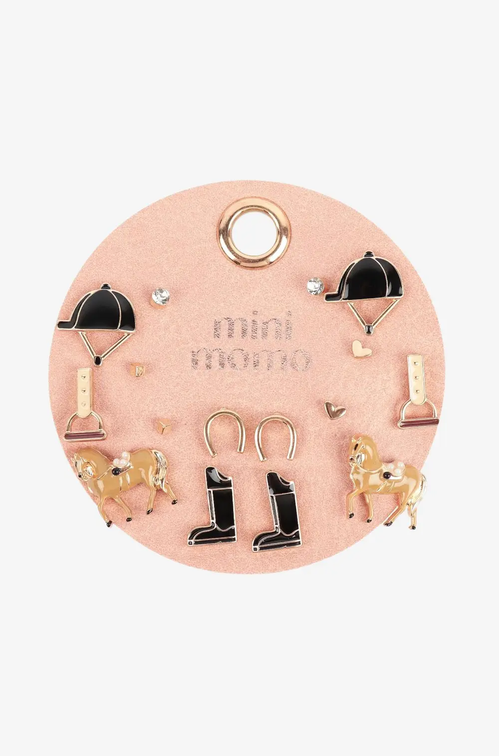 Mini Equestrian Earring Set