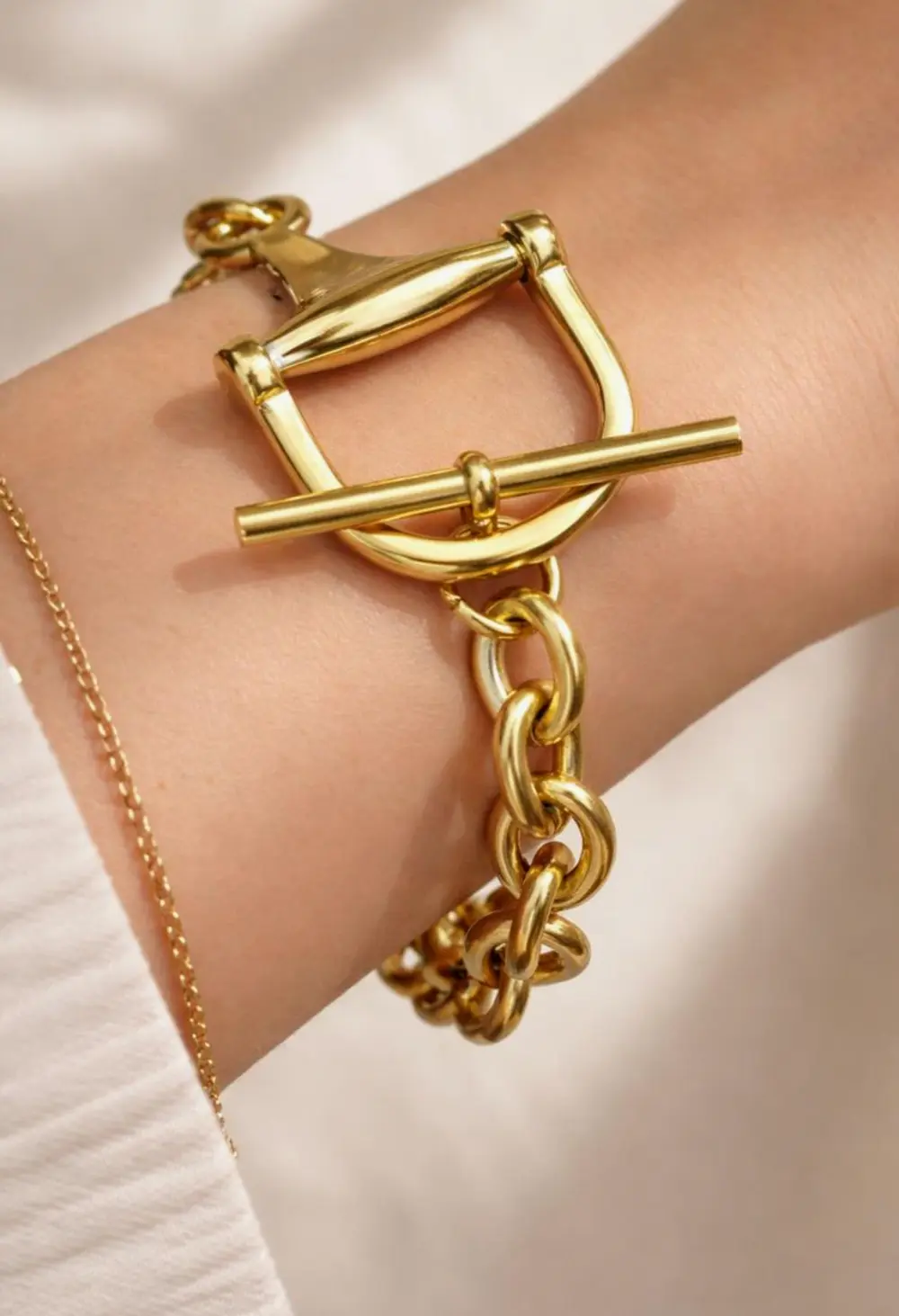 Athena Bit Toggle Bracelet