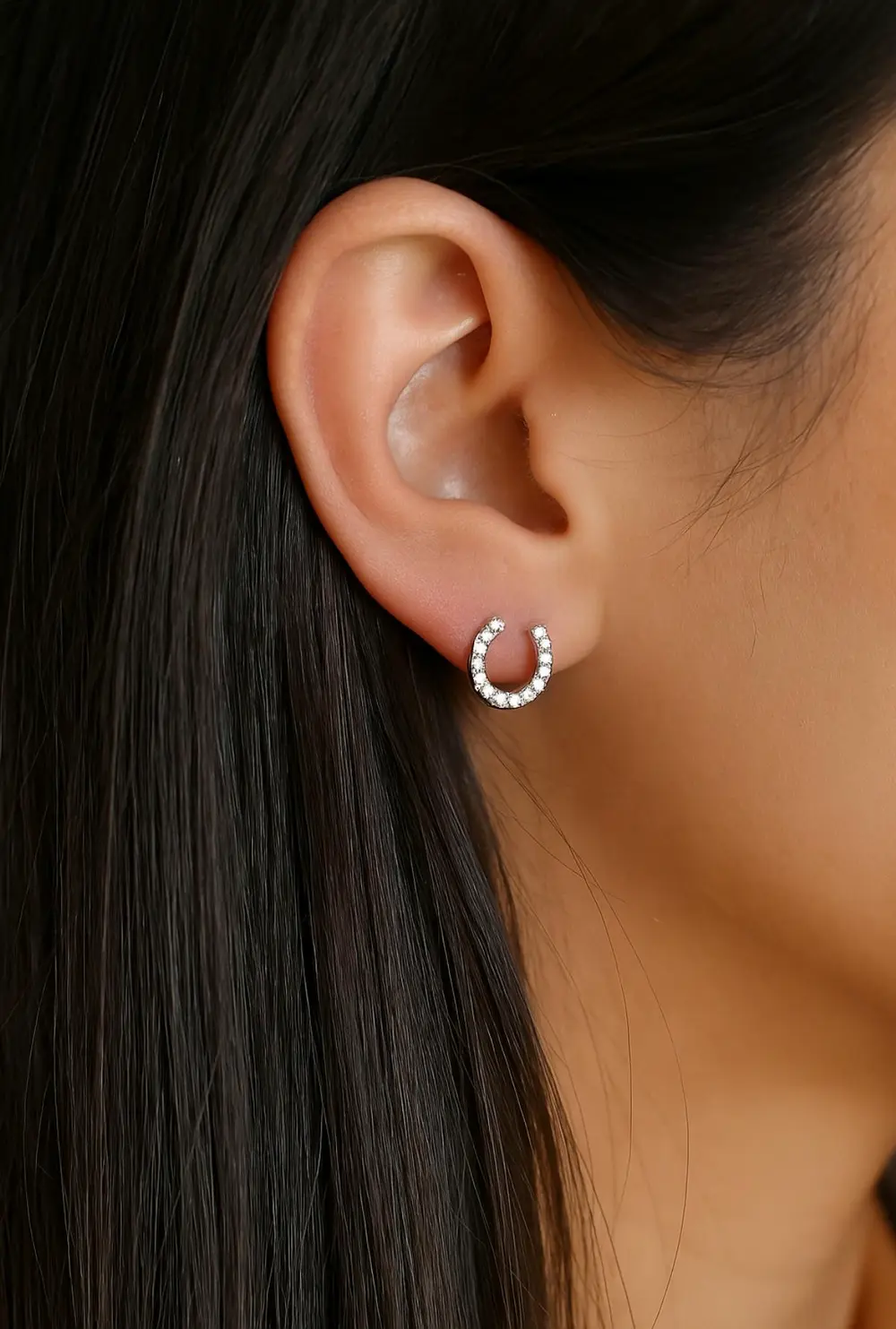 Equestrianista Earrings - Silver