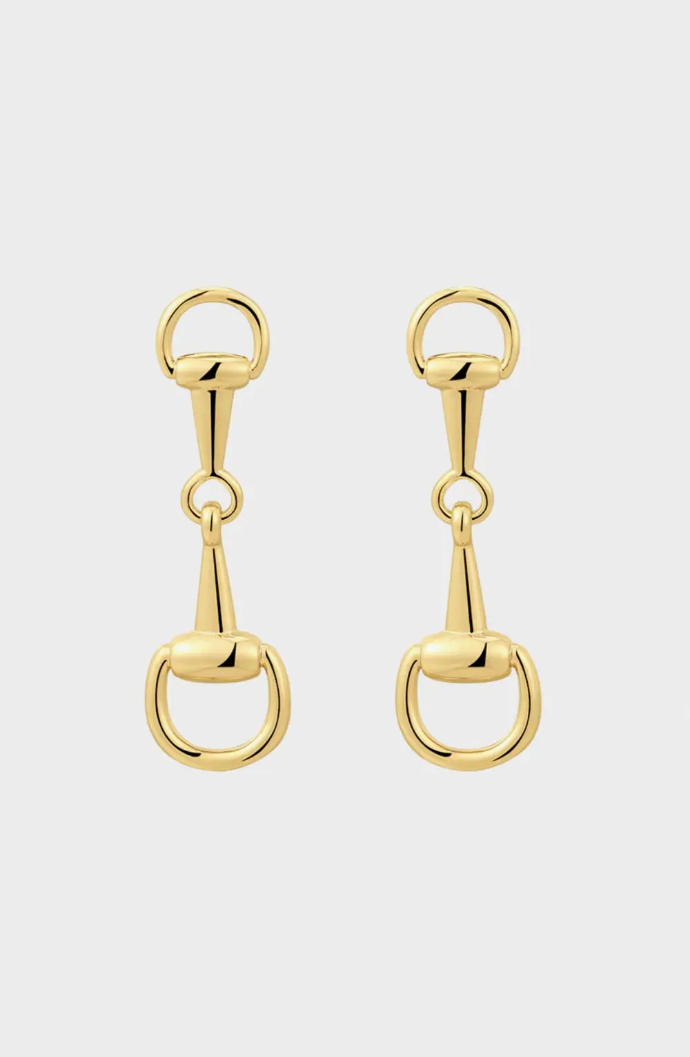 Madison Bit Earrings - Gold