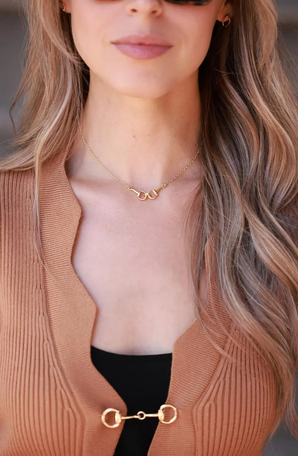 Hollis Bit Necklace - Gold