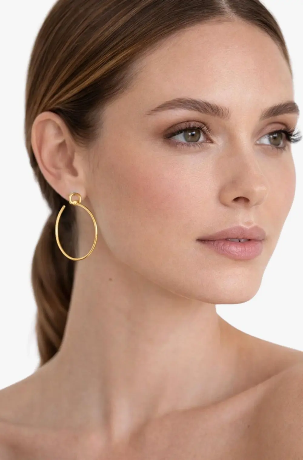 Ophelia Bit Hoop Earrings