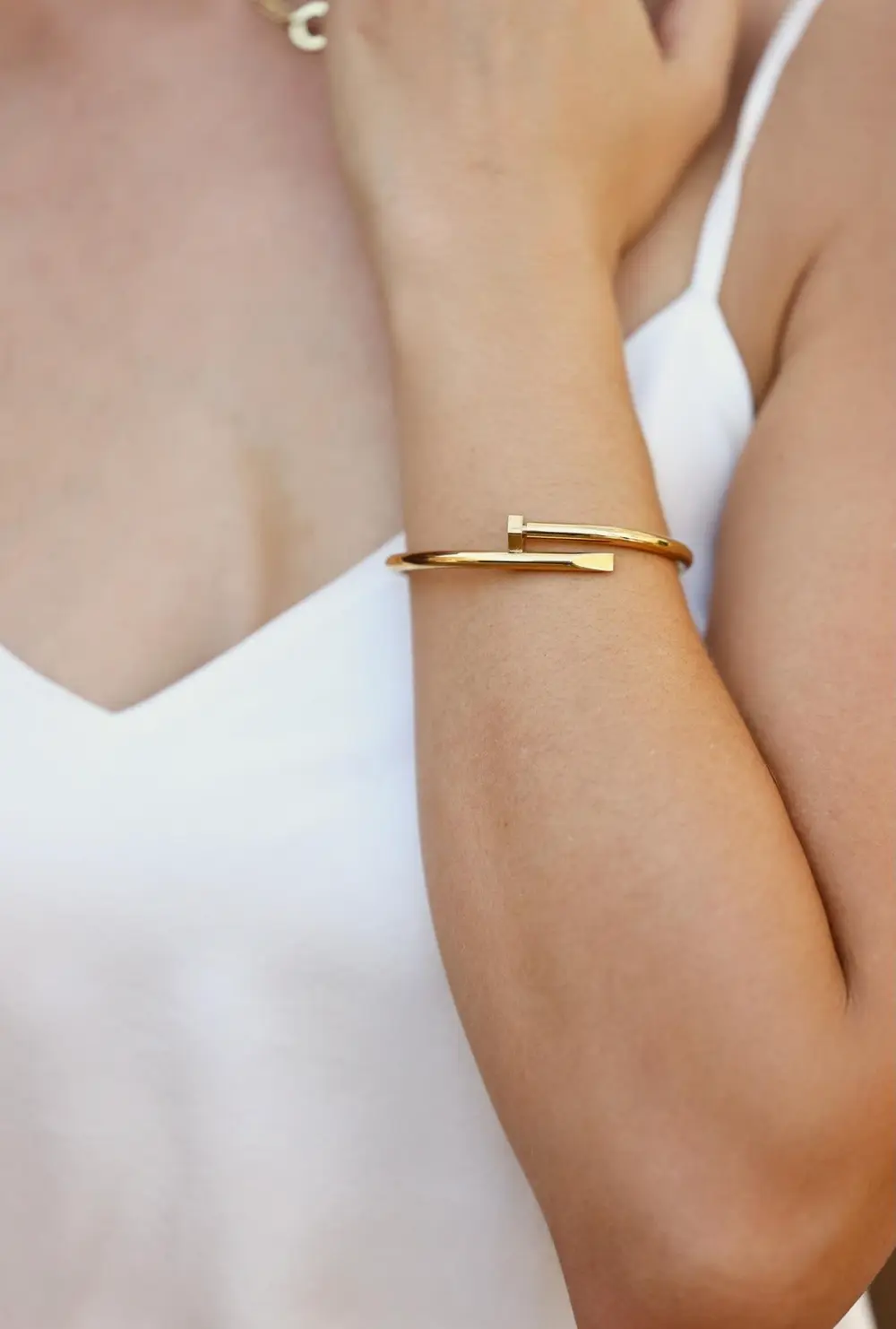 Axel Nail Bracelet - Gold