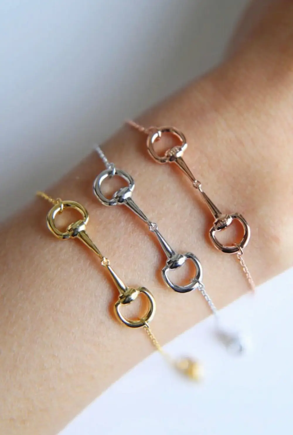 Lauren Bit Bracelet - Gold