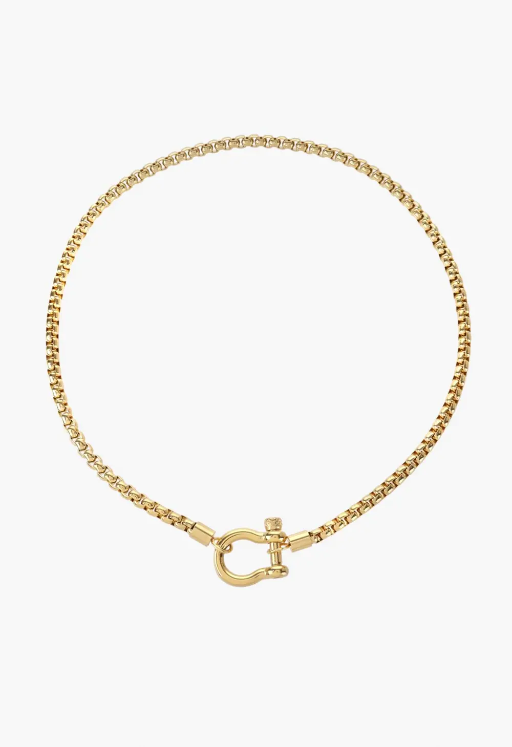 Herradura Single Necklace - Gold