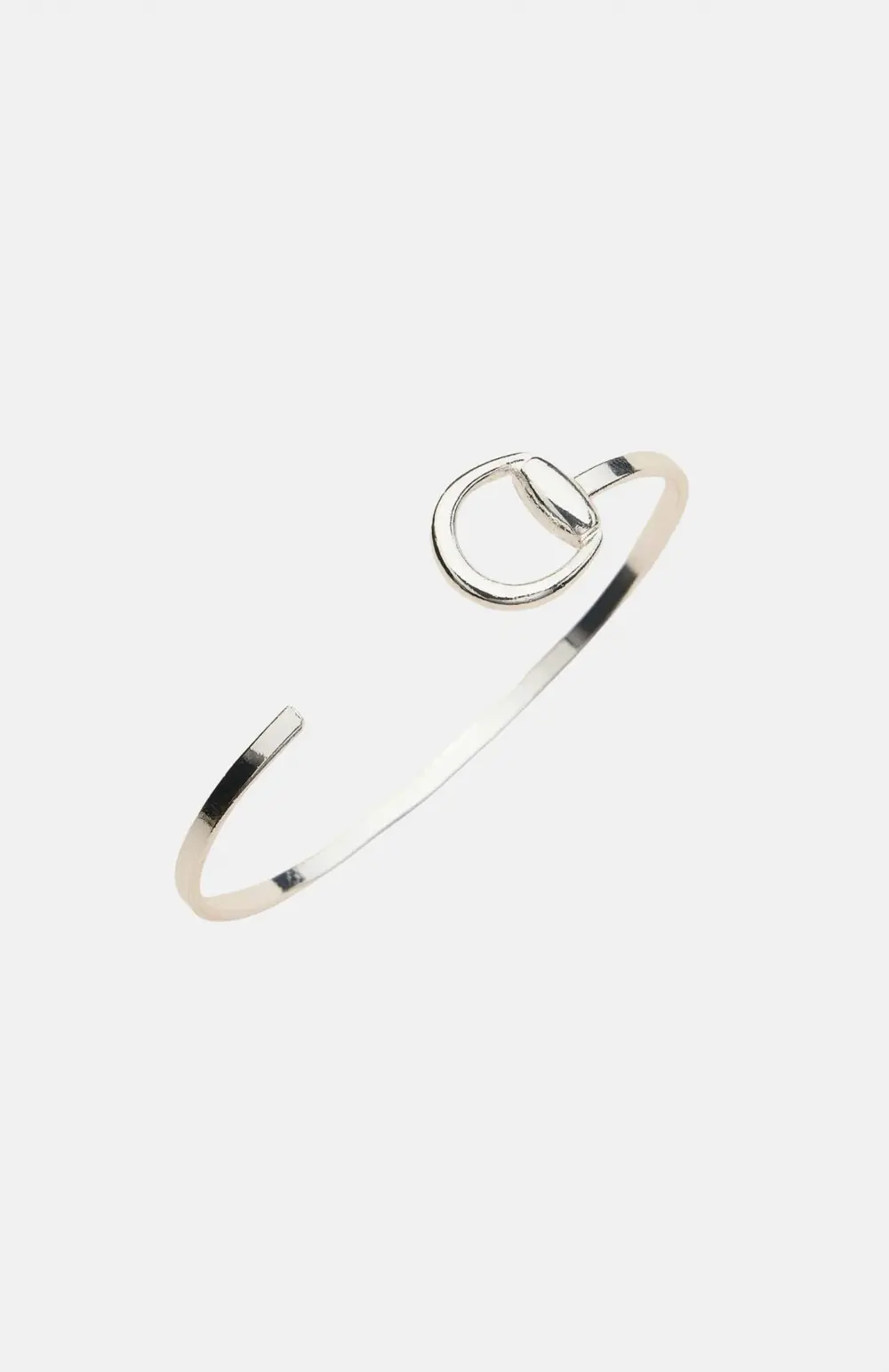 Hollis Bit Cuff Bracelet - Silver