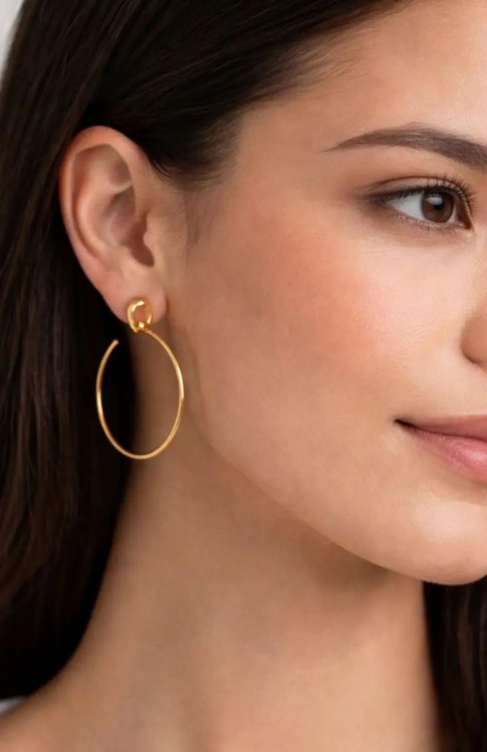 Ophelia Bit Hoop Earrings