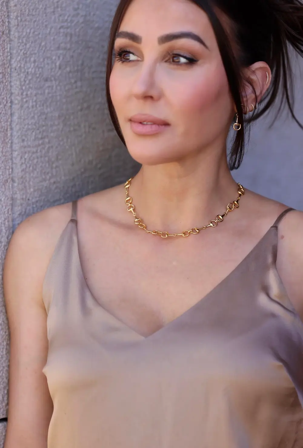 Madison Bit Necklace - Gold