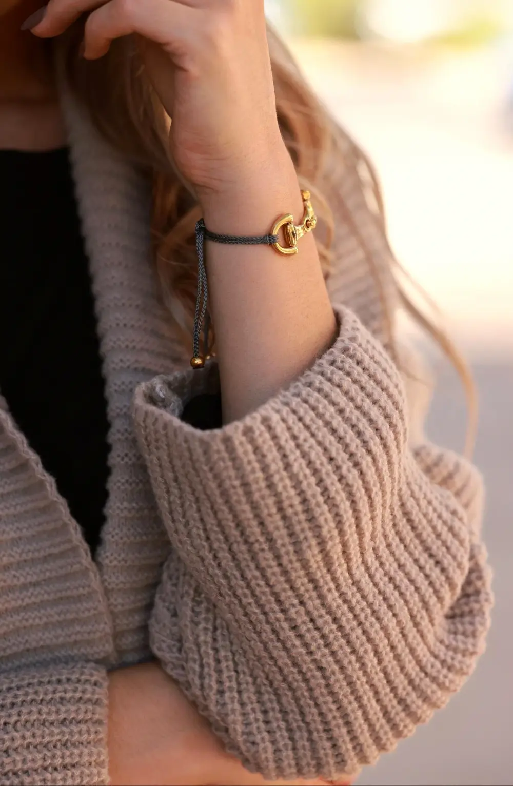 Pony Bracelet - Grey