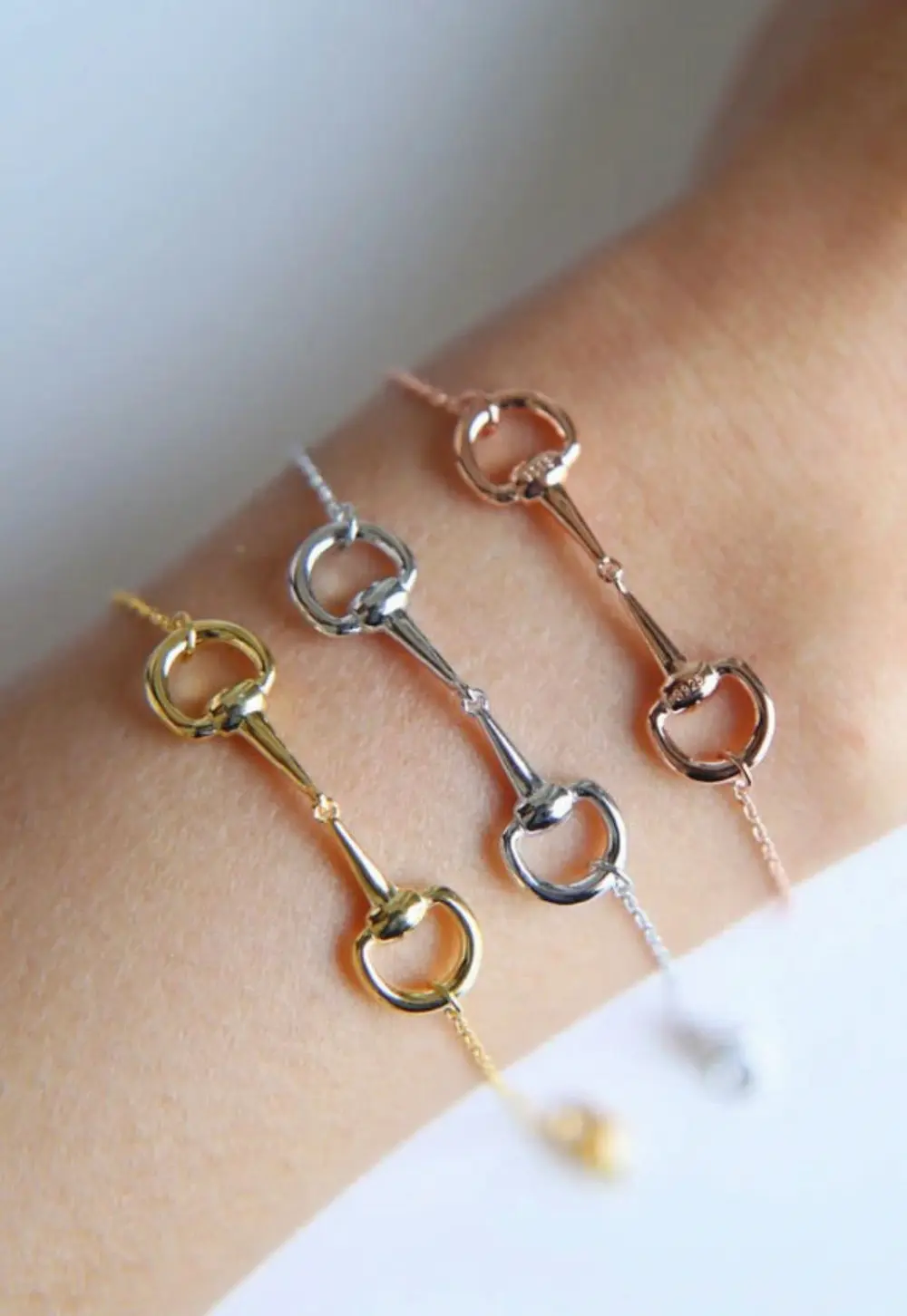 Lauren Bit Bracelet - Silver