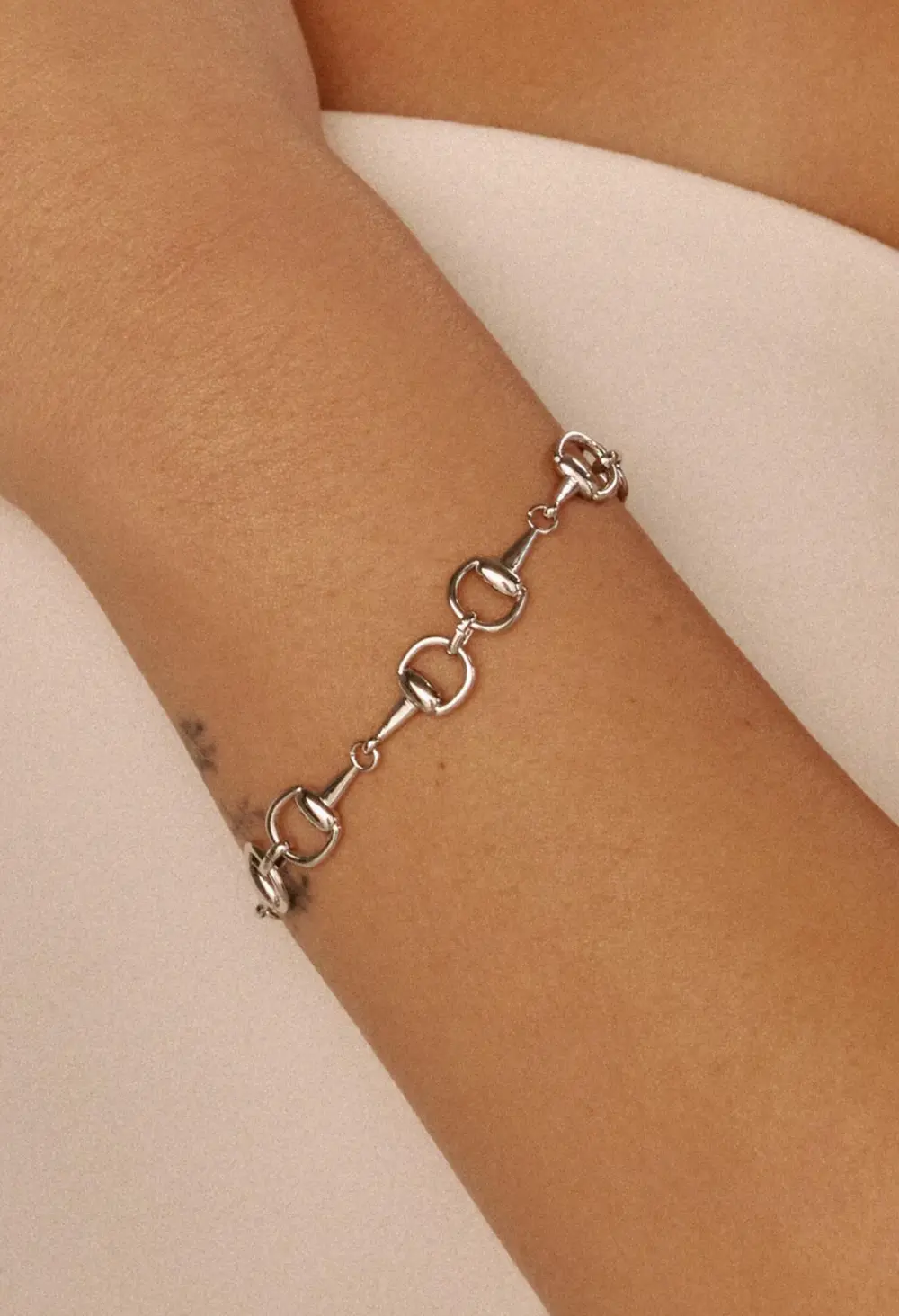 Madison Bit Bracelet - Silver