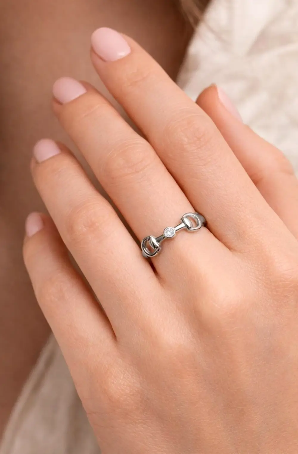 Hollis Bit Ring - Silver