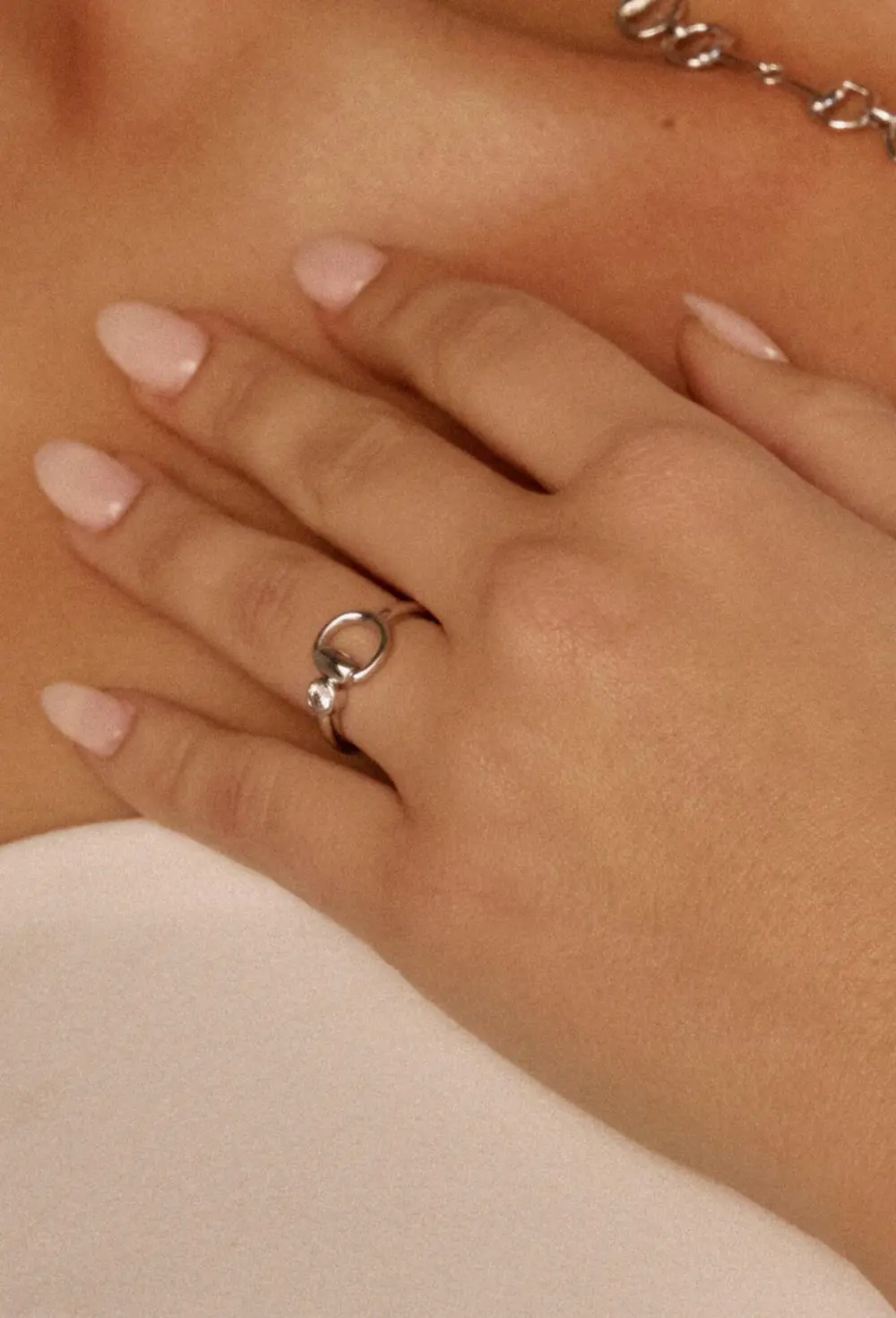 Madison Bit Ring - Silver