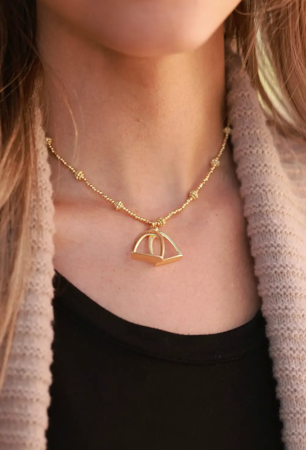 Stella Stirrup Necklace